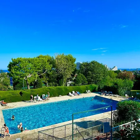 Apartment Joli 3 Pieces Avec Piscine Et Tennis Villeneuve-Loubet